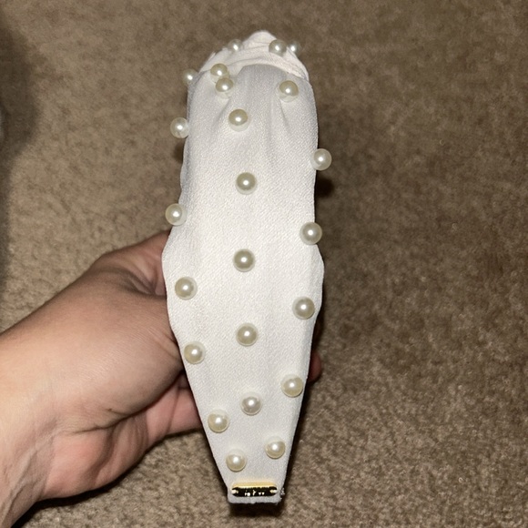 Dew Edit Rock my Pearl’d Headband NWOT - Picture 4 of 5